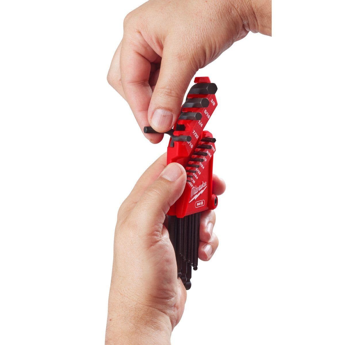 Ключи L-образные HEX в футляре дюймовые с шаром .050"-3/8" (13ед/наб) - изображение 5