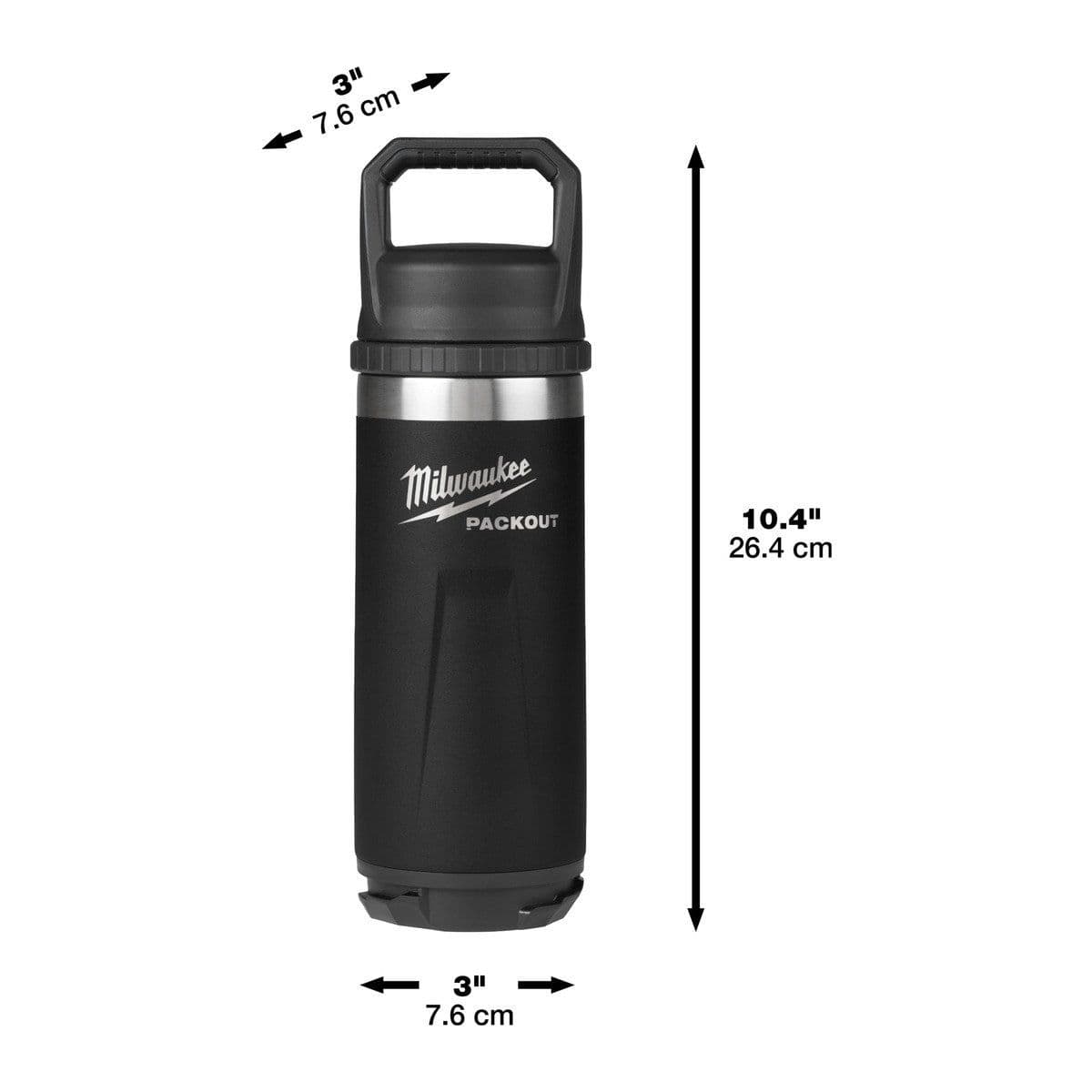 Термос черный PACKOUT™ CHUG LID 710 мл - изображение 4
