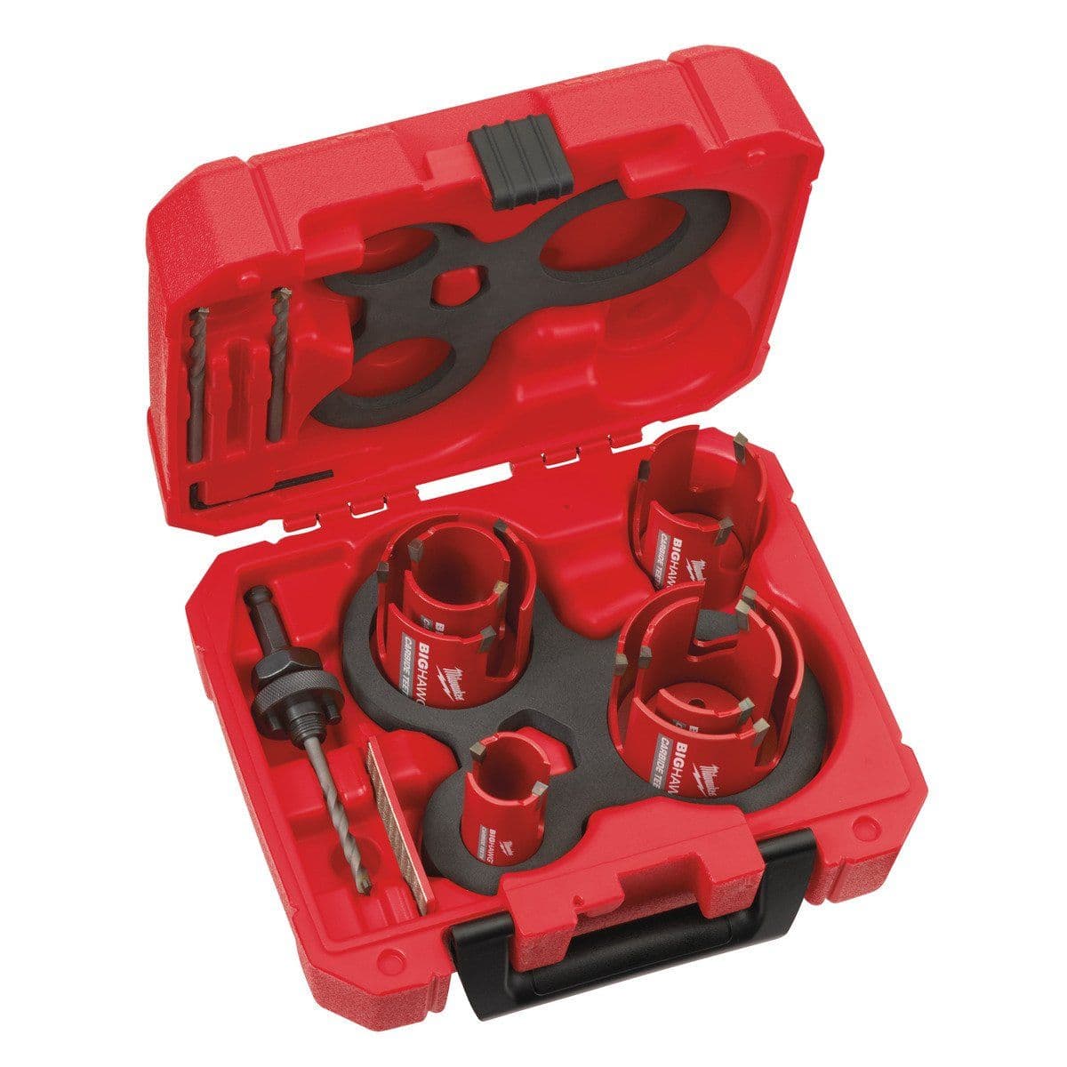 Набор коронок BIG HAWG multi mat. holesaw set - 10 шт - изображение 1