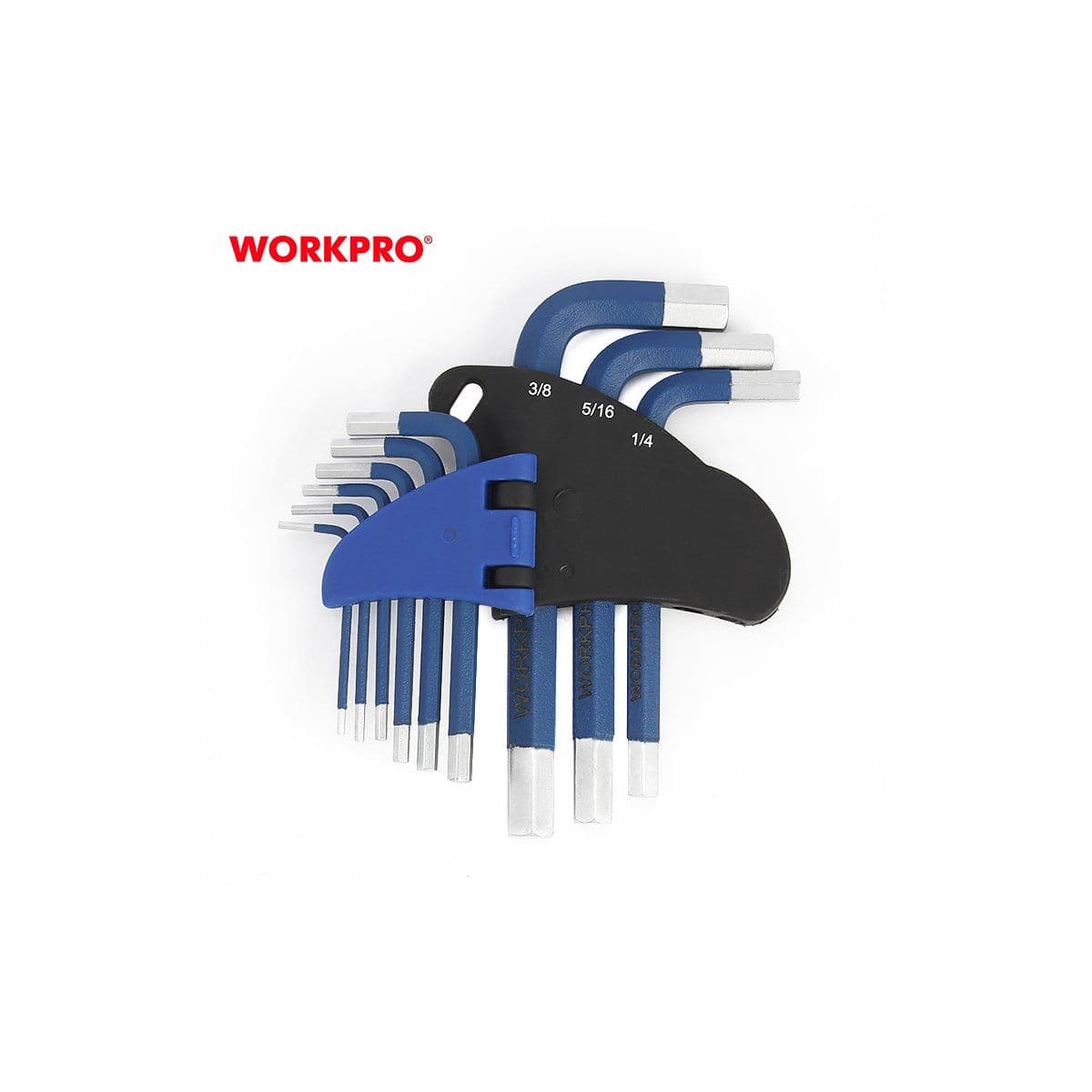 Набор ключей шестигранных 9шт (метрических) WORKPRO, Китай - изображение 5