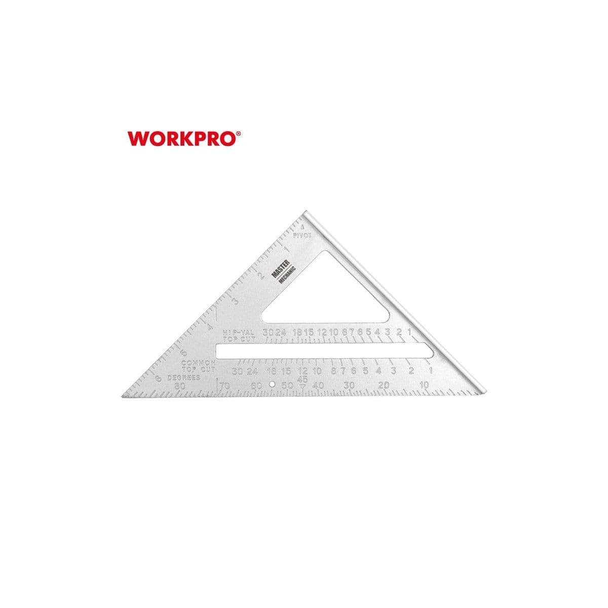 Угольник алюминиевый Свенсона 305 мм WORKPRO Китай - изображение 2