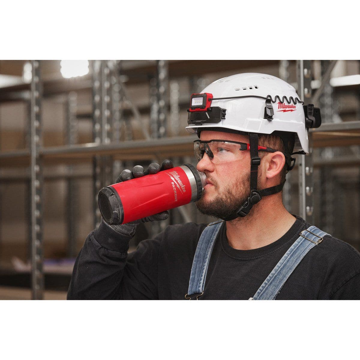 Термос красный PACKOUT CHUG LID 710 мл - изображение 9