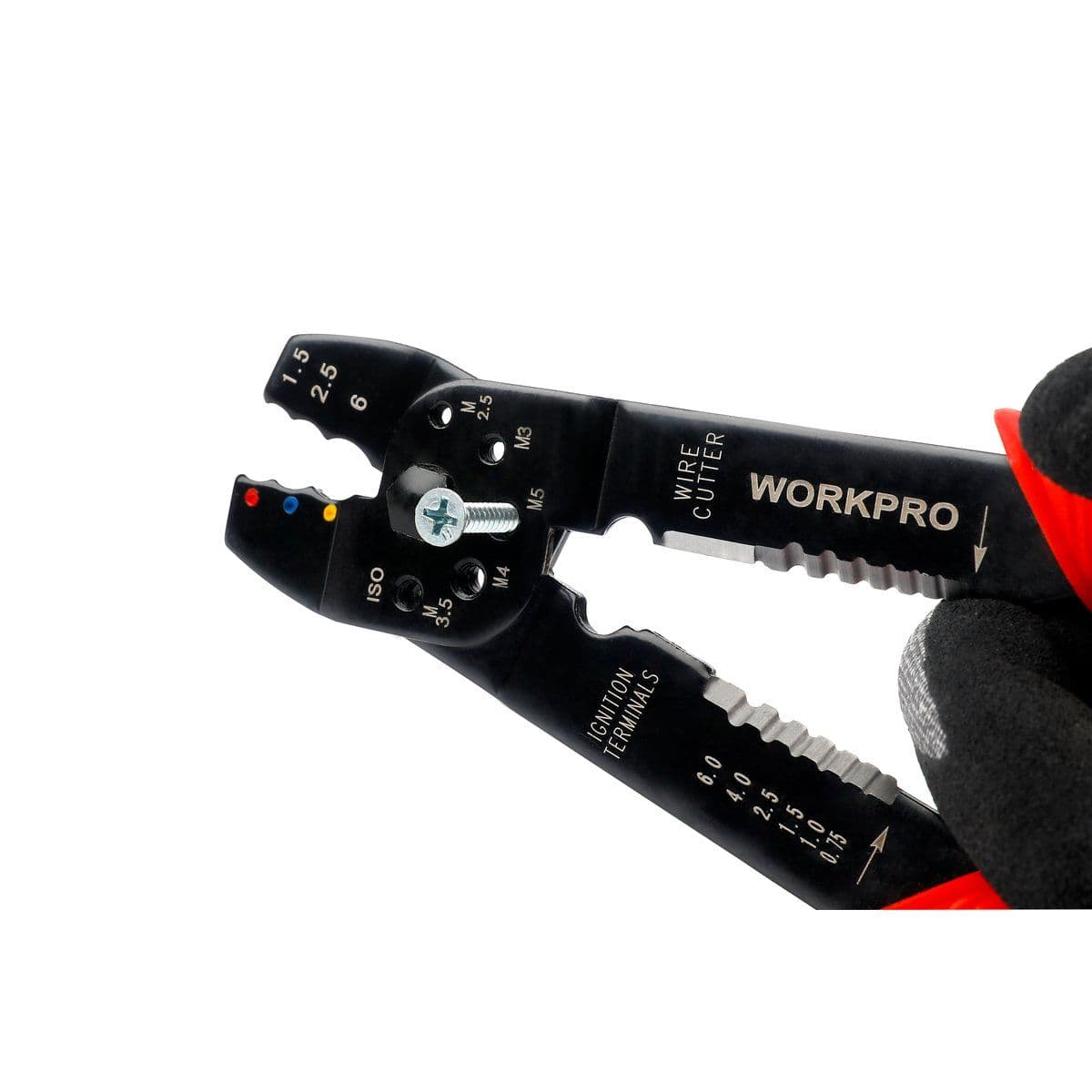 Инструмент для обжима проводов 200мм WORKPRO, Китай - изображение 1