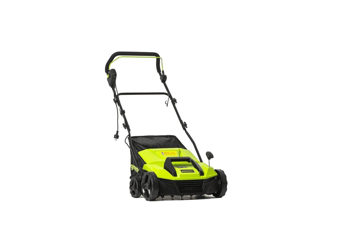Аэратор-скарификатор электрический Greenworks GDT15, 1500 Вт - изображение 27