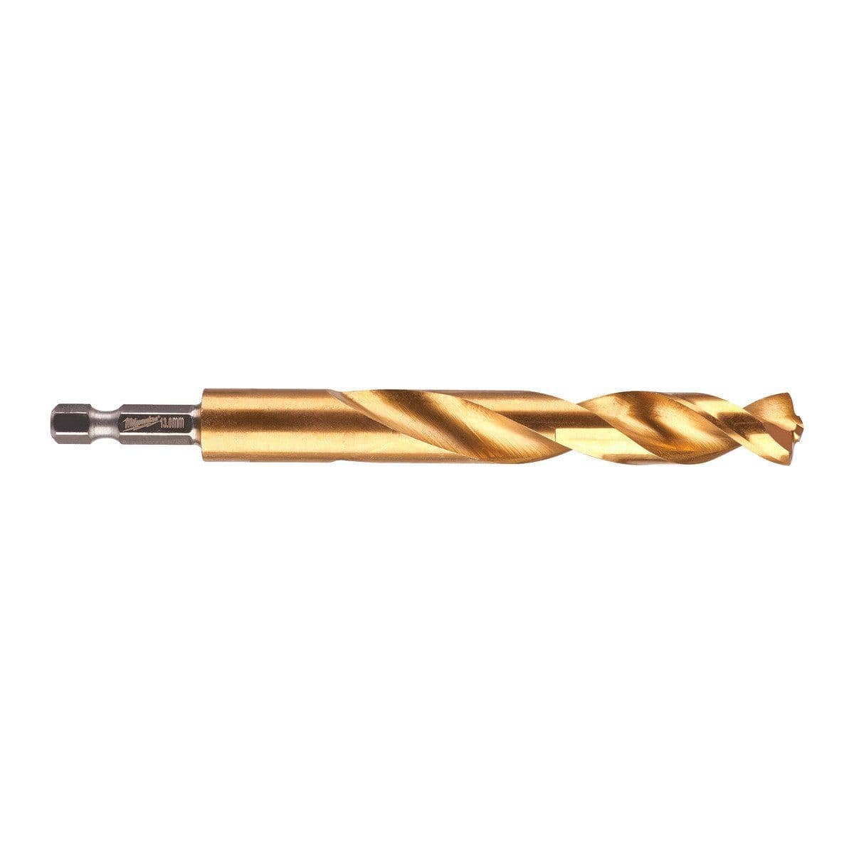 Сверло Shockwave HSS-G TiN Red Hex 13 мм - 1 шт - изображение 1