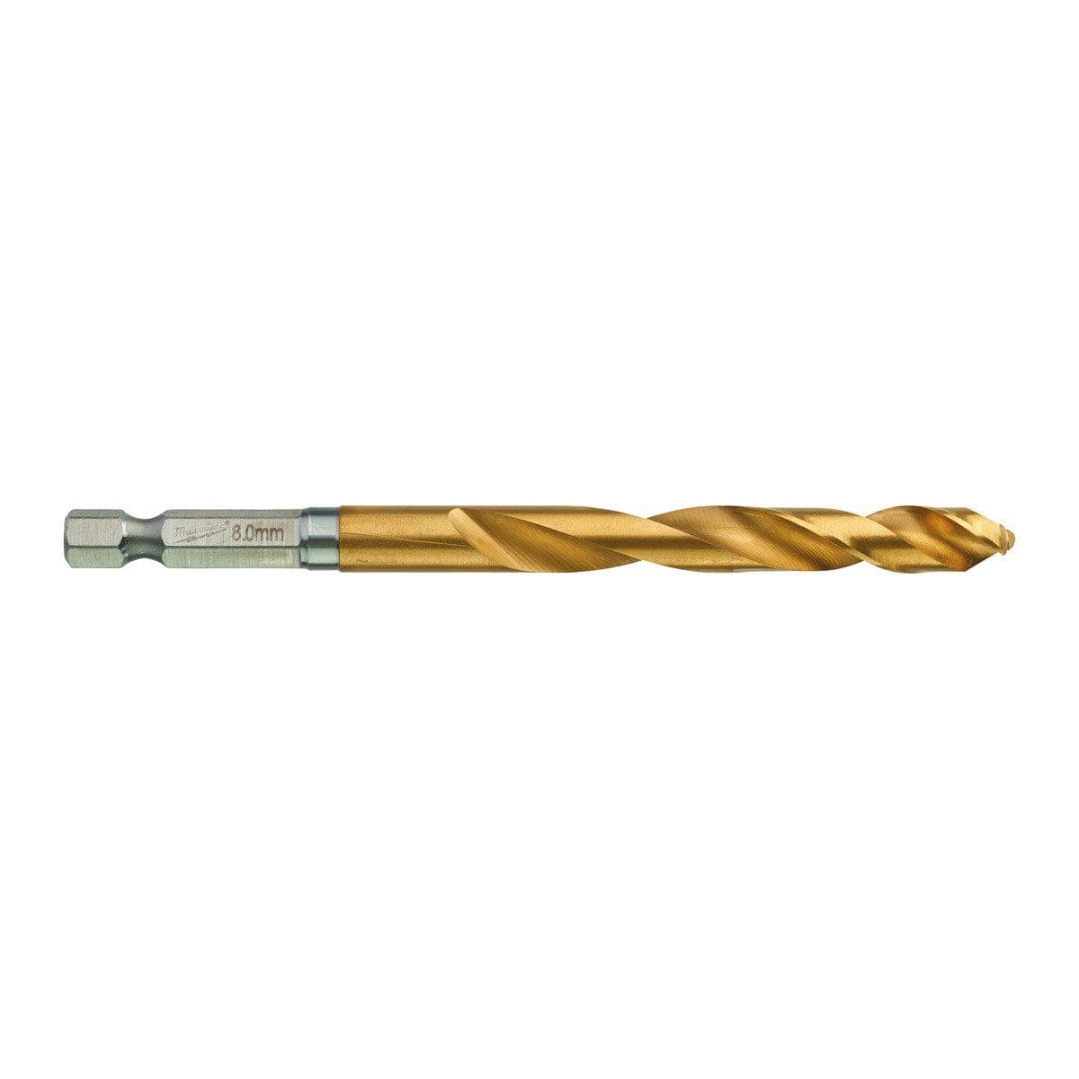 Сверло Shockwave HSS-G TiN Red Hex 8 мм - 1 шт - изображение 1