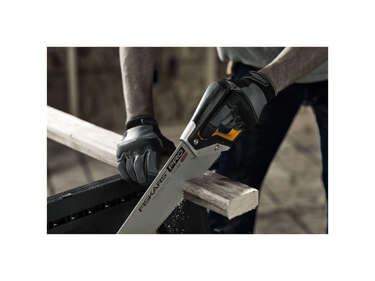 Ножовка по дереву PowerTooth 550мм 9 зубьев на дюйм FISKARS - изображение 6