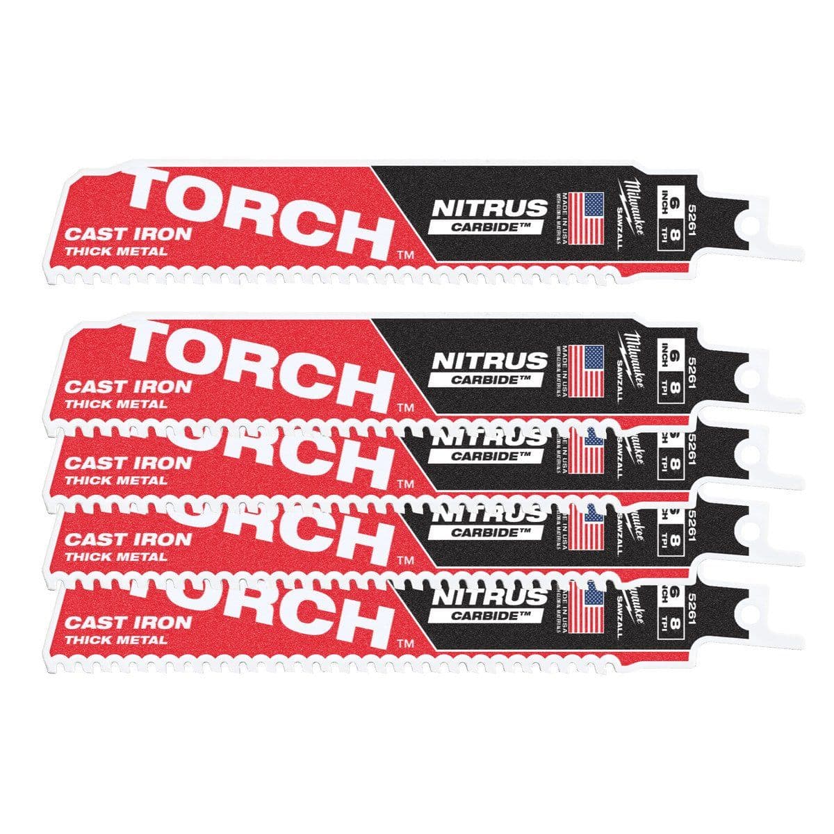 Полотно TORCH NITRUS Carbide - 150 х 7 мм - 5 шт - изображение 1