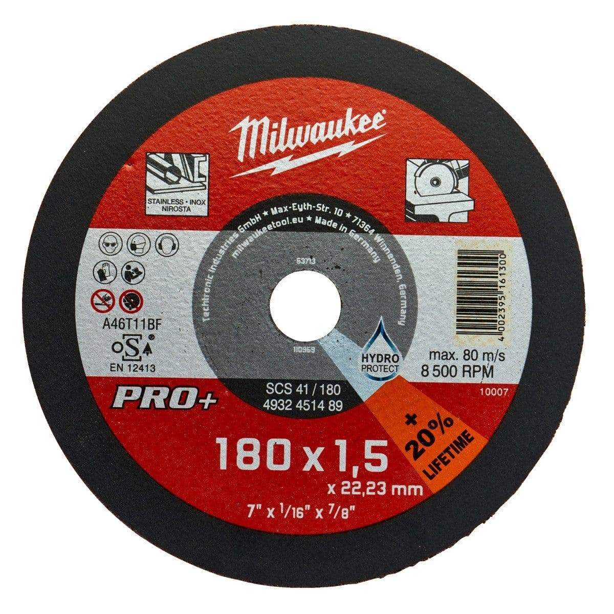 Диск SCS 41 / 180 x 1.5 x 22 мм - 1 шт - изображение 1