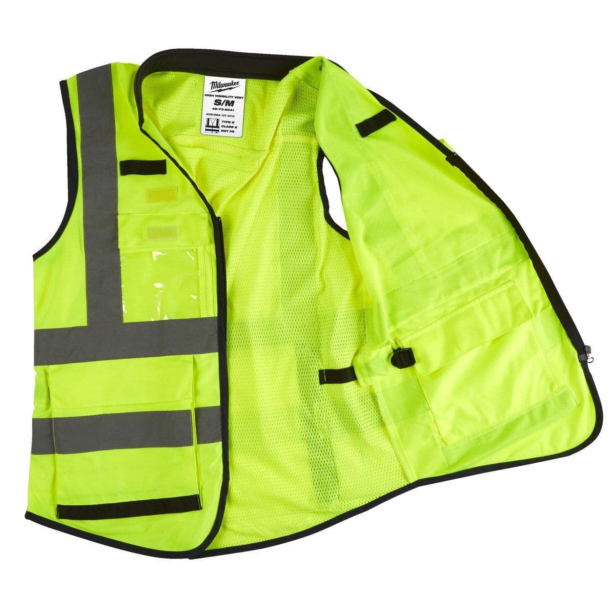 Жилет Premium High-Visibility Vest Yellow - L/XL - изображение 2