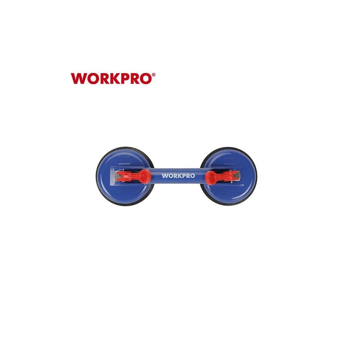 Присоска вакуумная для плитки и стекла, алюминиевая двойная 115мм WORKPRO, Китай - изображение 1