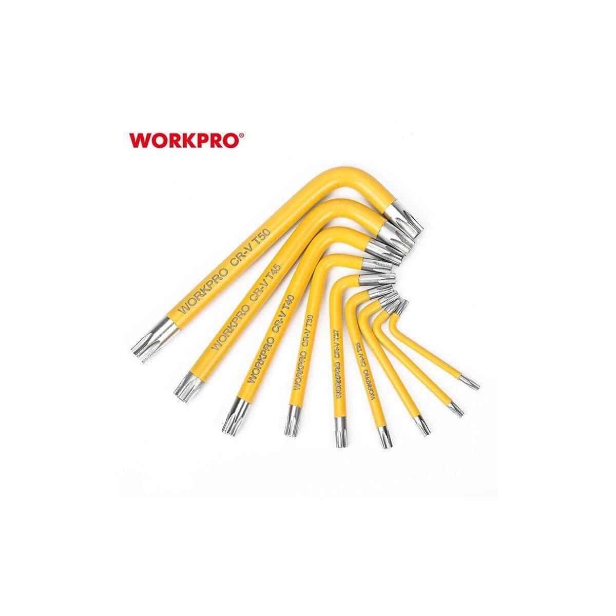 Набор ключей TORX 9шт WORKPRO, Китай - изображение 2