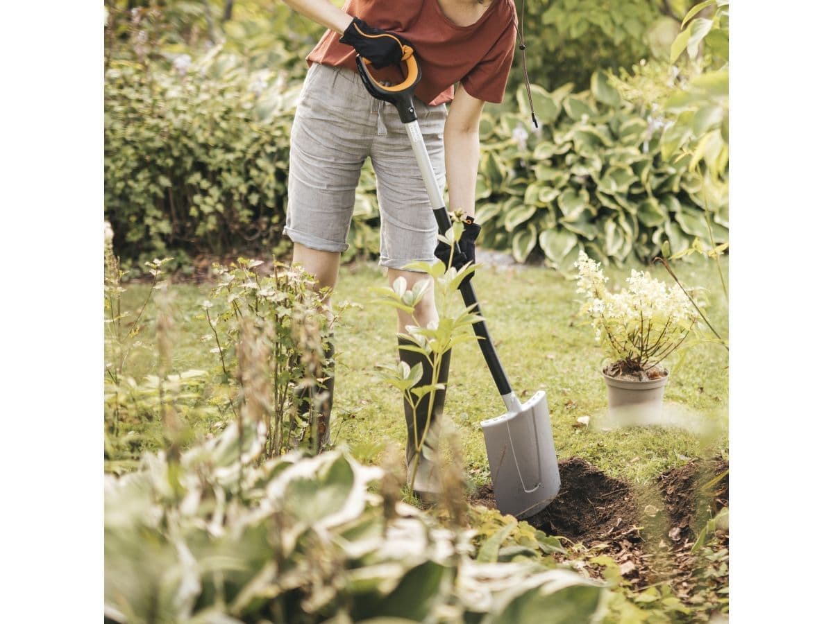 Лопата штыковая с закругленным лезвием Xact FISKARS - изображение 8