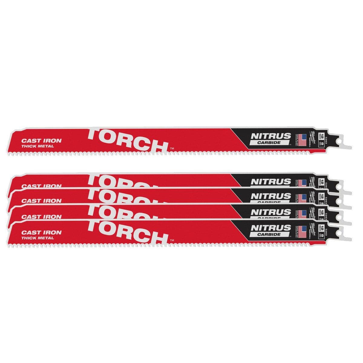 Полотно TORCH NITRUS Carbide - 300 х 7 мм - 5 шт - изображение 1