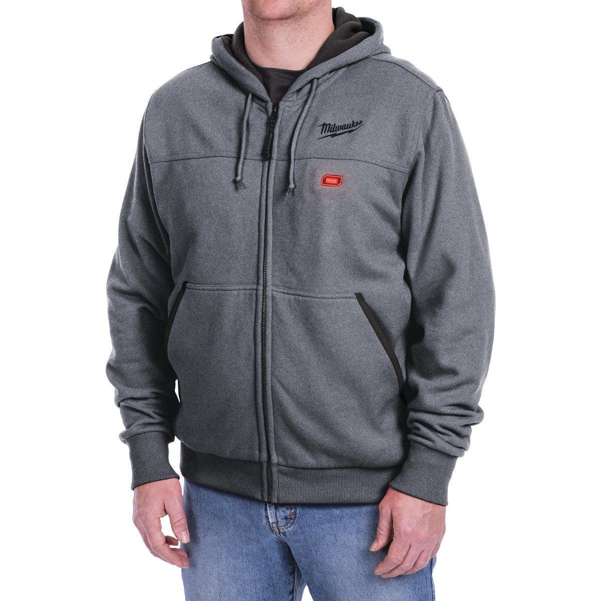 Толстовка серая M12 HHGREY3-0 (XL) - изображение 10