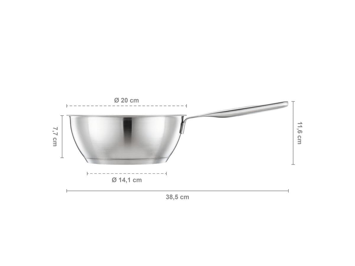Сотейник 2л/20cм  All Steel Fiskars - изображение 5