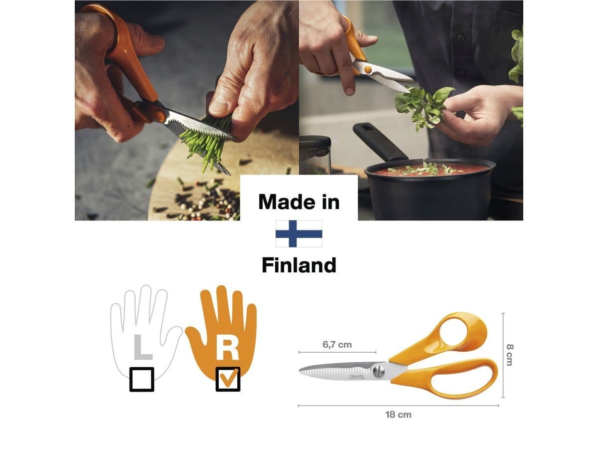 Ножницы кухонные 18 см Classic Fiskars - изображение 4