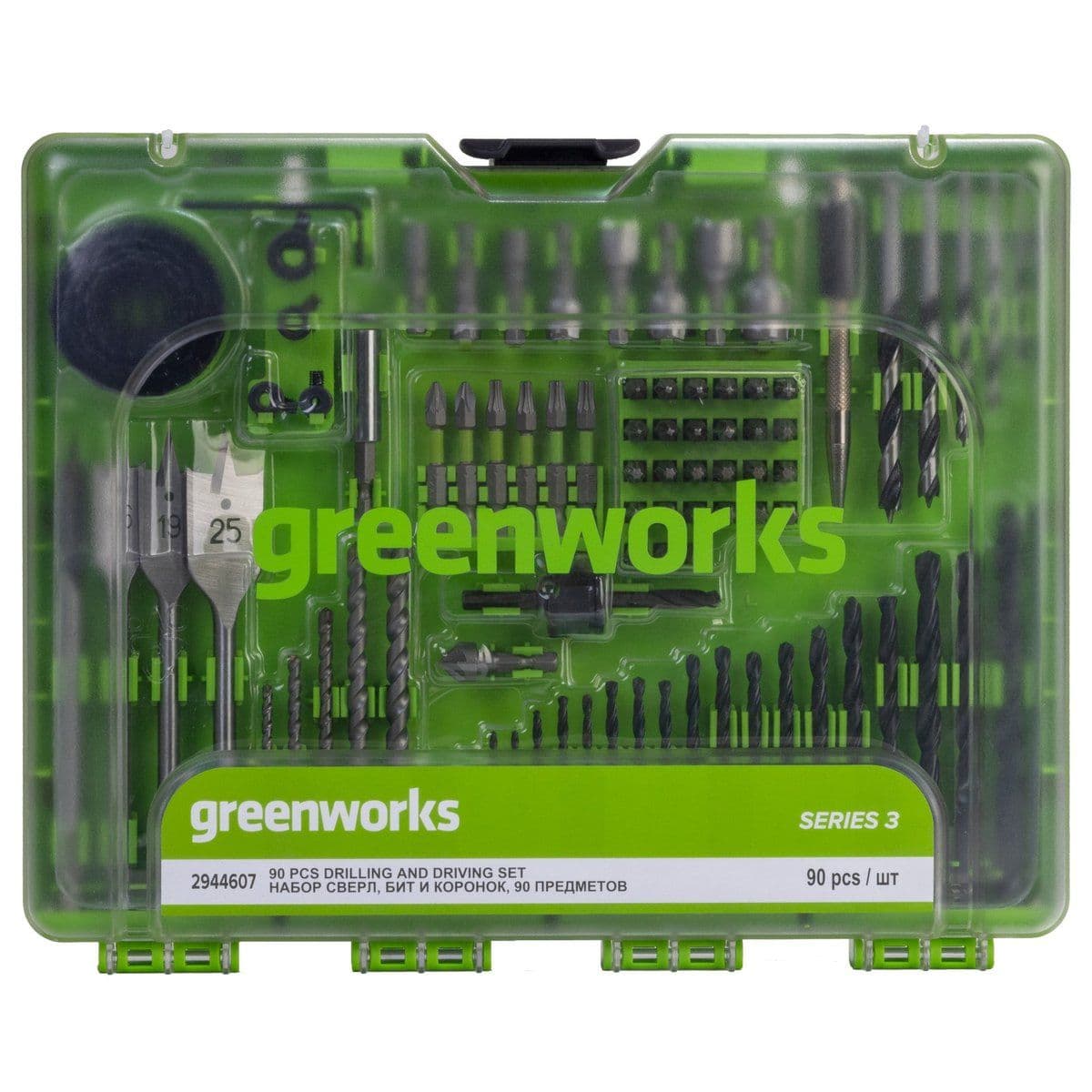 Набор бит Greenworks 90 шт. - изображение 3