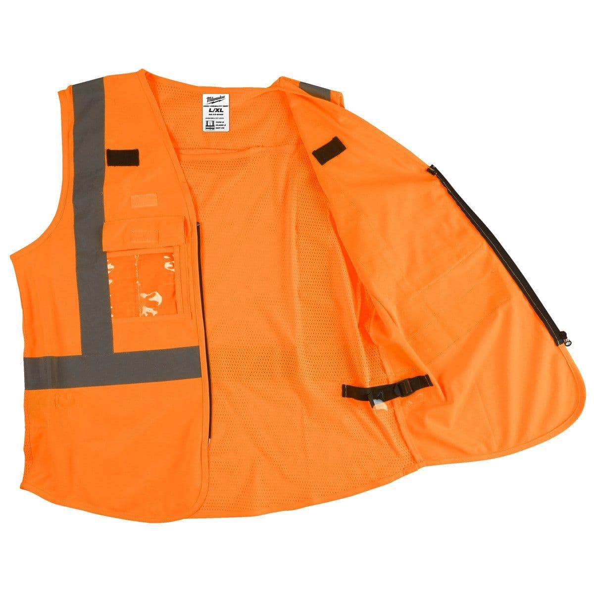 Жилет High-Visibility Vest Orange - L/XL - изображение 2
