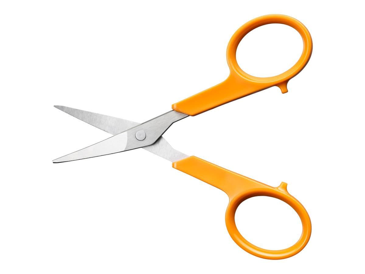 Ножницы маникюрные изогнутые 10см Classic Fiskars - изображение 1