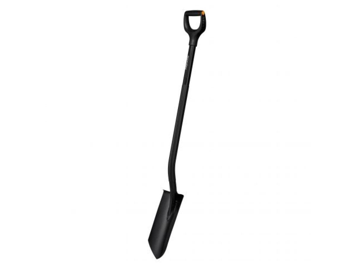 Лопата штыковая с закругленным лезвием Ergonomic Pro FISKARS - изображение 1