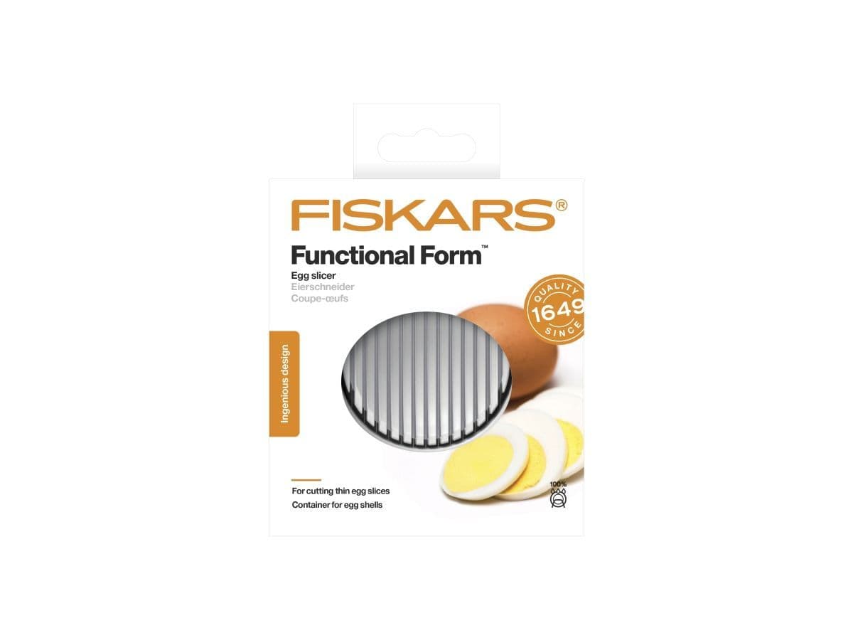 Нож для яиц белый Functional Form Fiskars - изображение 5