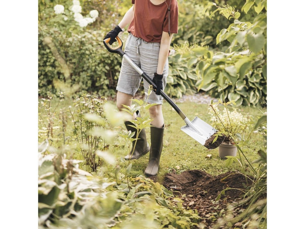 Лопата штыковая с закругленным лезвием Xact FISKARS - изображение 9