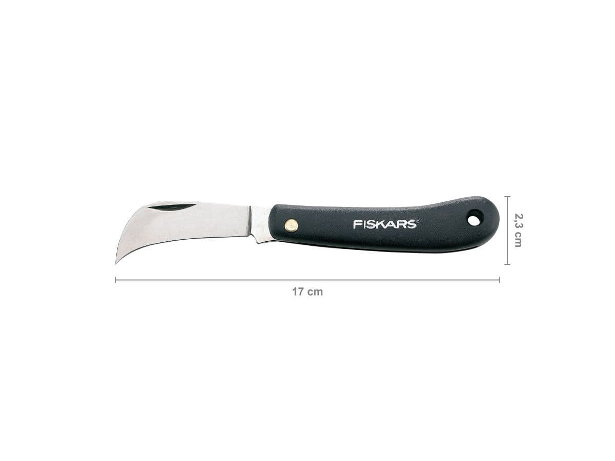 Нож садовый изогнутый для прививок FISKARS - изображение 3