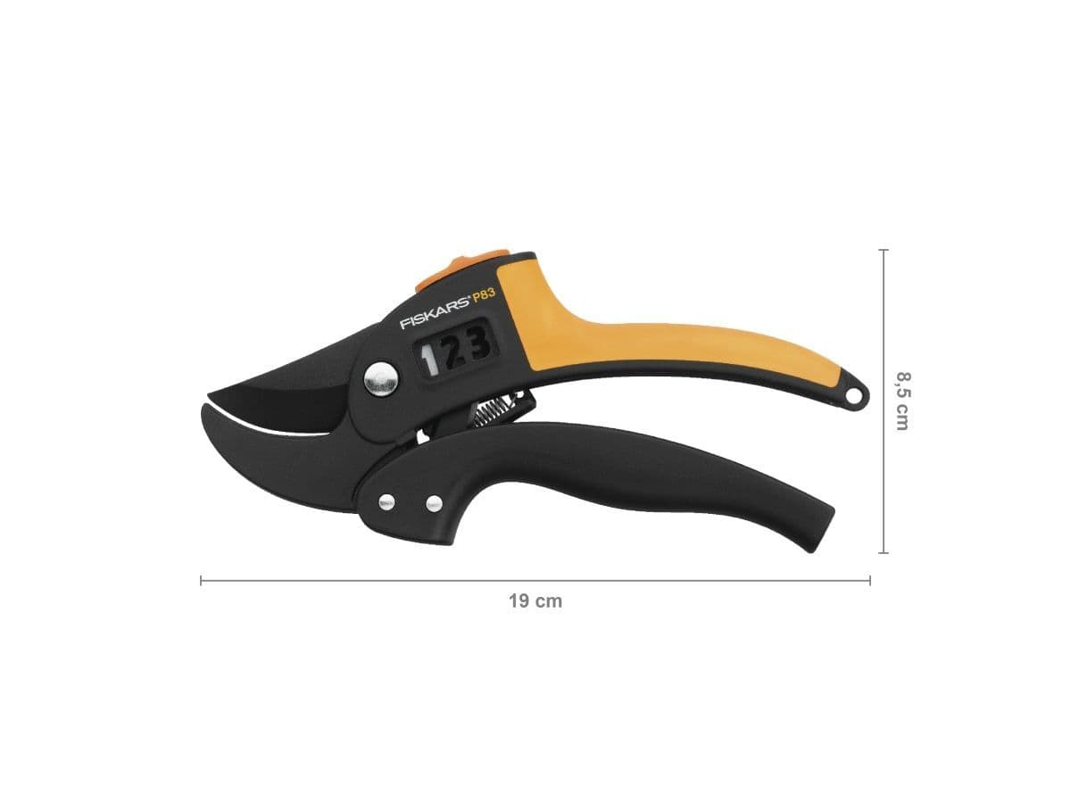 Секатор контактный FISKARS PowerStep с храповым механизмом - изображение 3