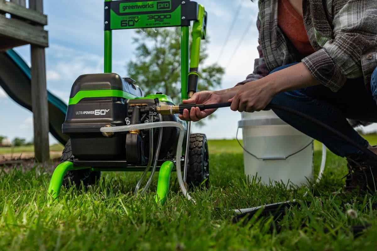 Мойка высокого давления аккумуляторная GDPW60DP, 60V, 250 бар - изображение 59
