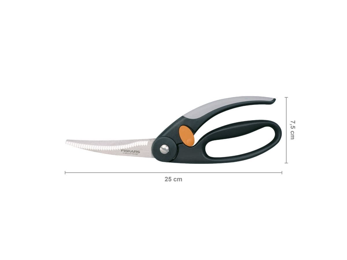 Ножницы кухонные 25 см для птицы FF Fiskars - изображение 2