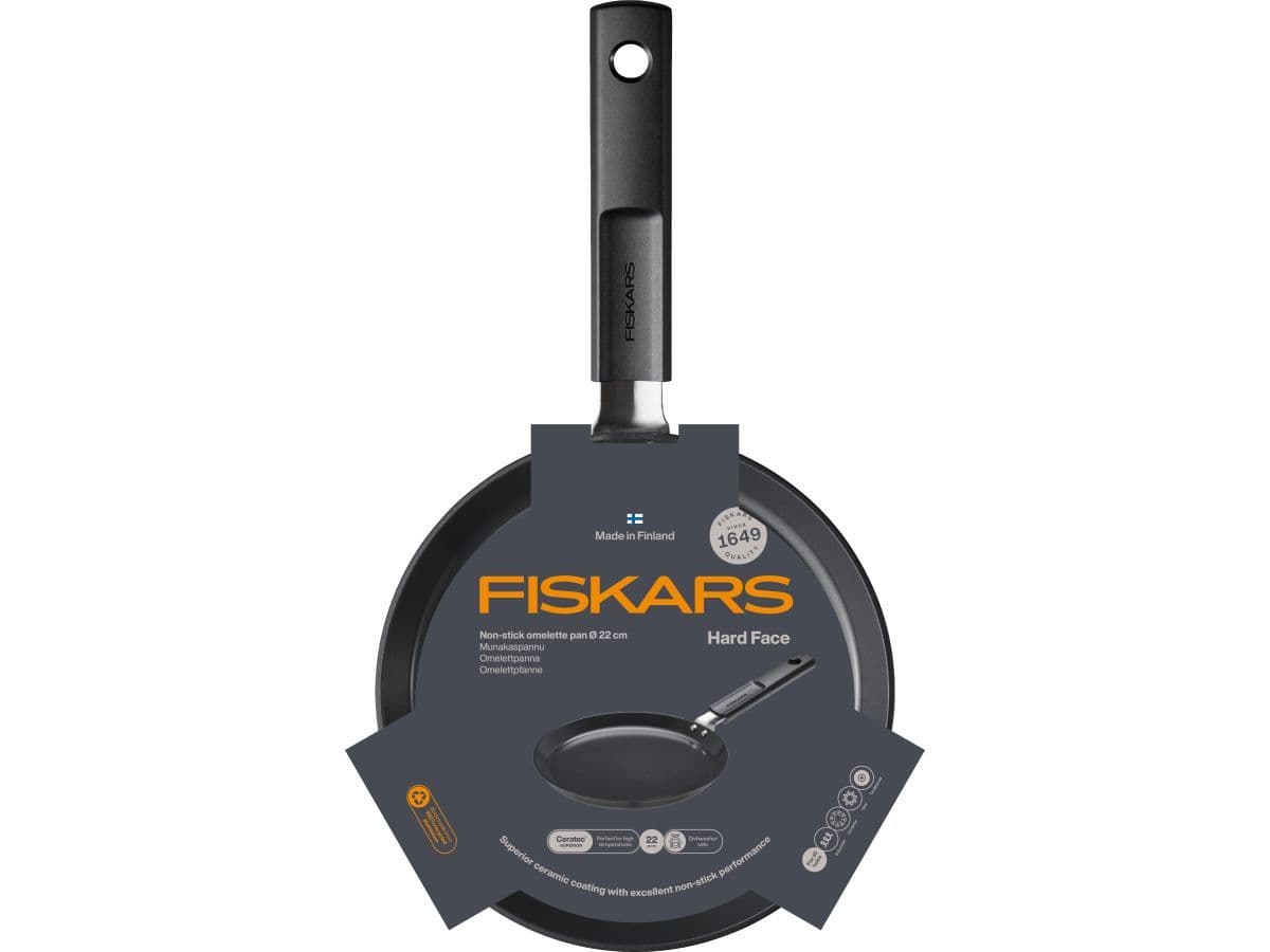 Сковорода блинная ф22 см, Hard Face FISKARS - изображение 3