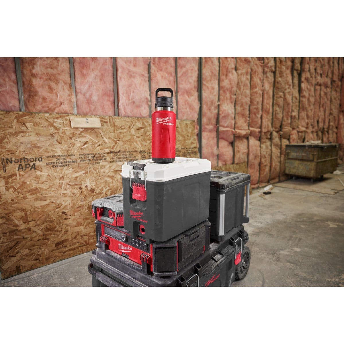 Термос красный PACKOUT CHUG LID 1065 мл - изображение 5