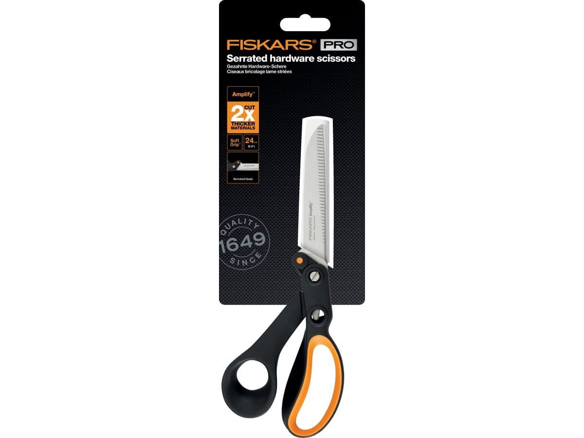 Ножницы для  толстых материалов 24 см Amplify FISKARS - изображение 3