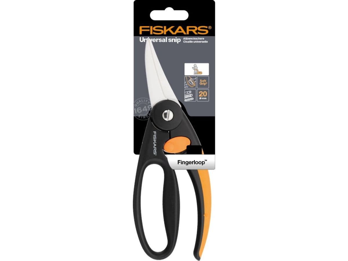 Ножницы универсальные Fingerloop с петлёй для пальцев FISKARS - изображение 3