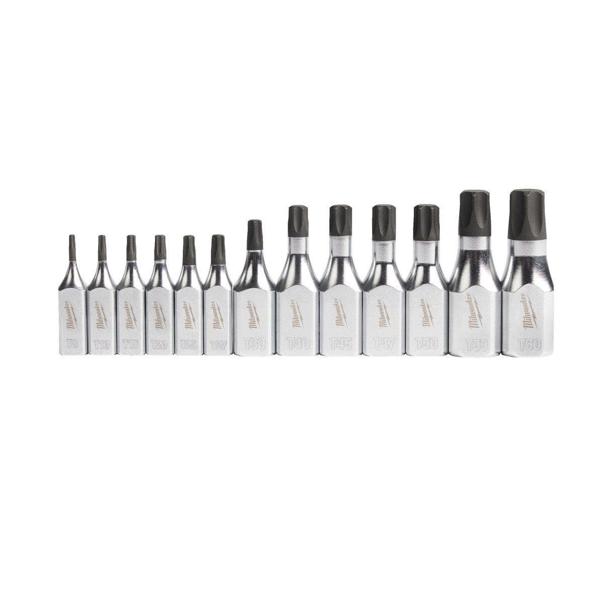 Насадки торцевые TORX 3/8" и 1/4" набор 13ед. (1/4": T8-T27; 3/8": T30-T60) - изображение 2