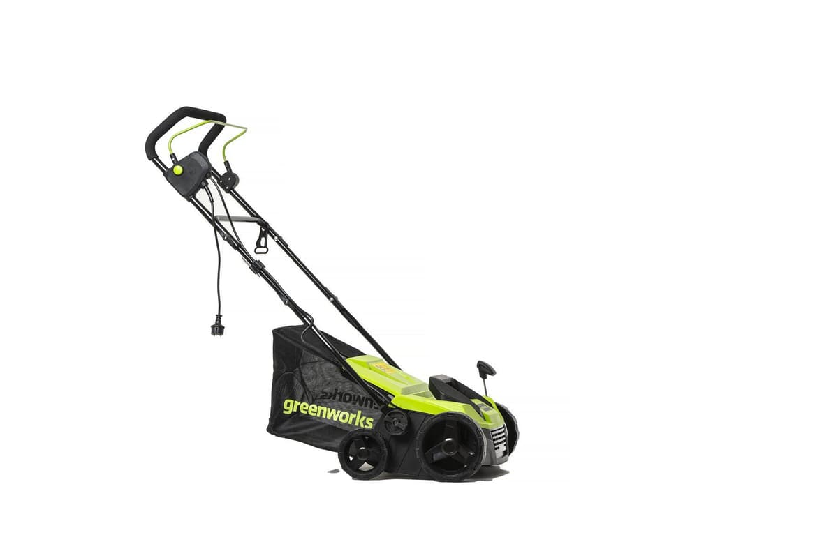 Аэратор-скарификатор электрический Greenworks GDT15, 1500 Вт - изображение 22