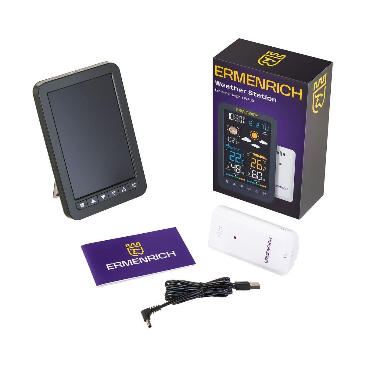 Метеостанция Ermenrich Report WR30 - изображение 2