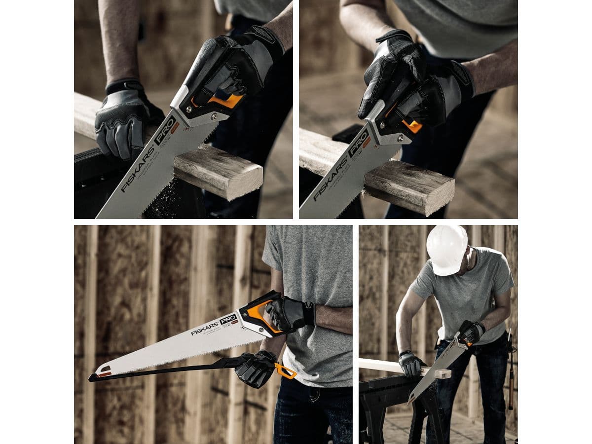 Ножовка по дереву PowerTooth 550мм 7 зубьев на дюйм FISKARS - изображение 11