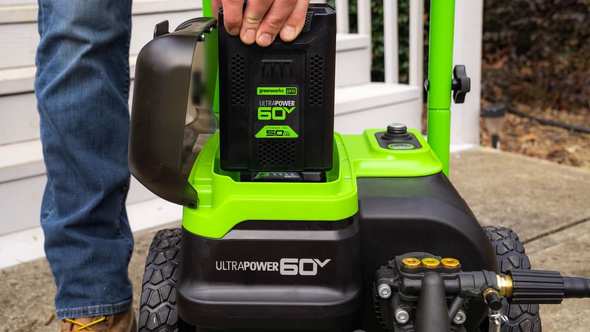 Мойка высокого давления аккумуляторная GDPW60DP, 60V, 250 бар - изображение 39