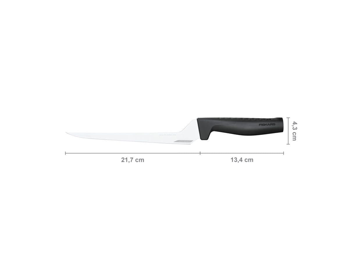 Нож филейный 22 см Hard Edge Fiskars - изображение 2