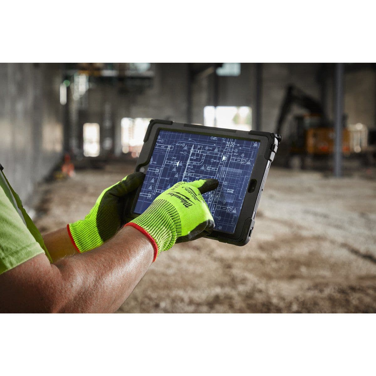 Перчатки Hi-Vis Cut level 5, L/9 - изображение 4