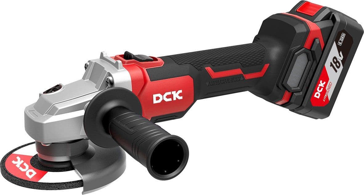 Машина шлифовальная аккумуляторная угловая DCK KDSM03-125(TYPE Z) - изображение 4