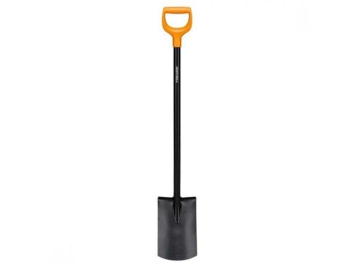 Лопата штыковая с закругл.лезвием FISKARS Solid - изображение 1
