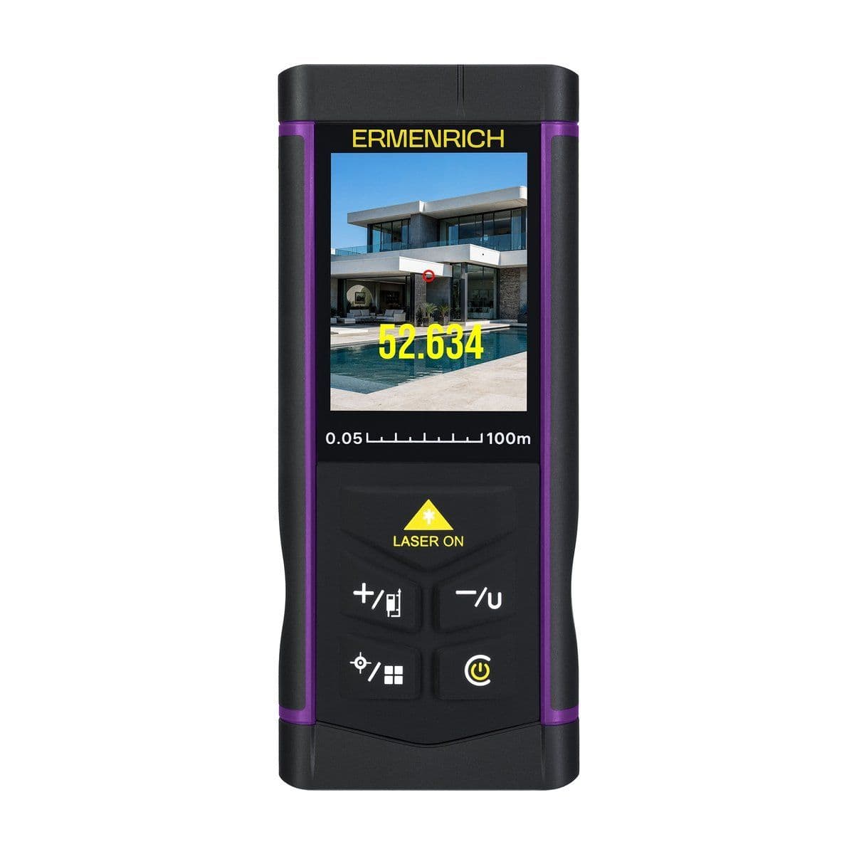 Лазерная рулетка Ermenrich PRO LR100, с камерой - изображение 4