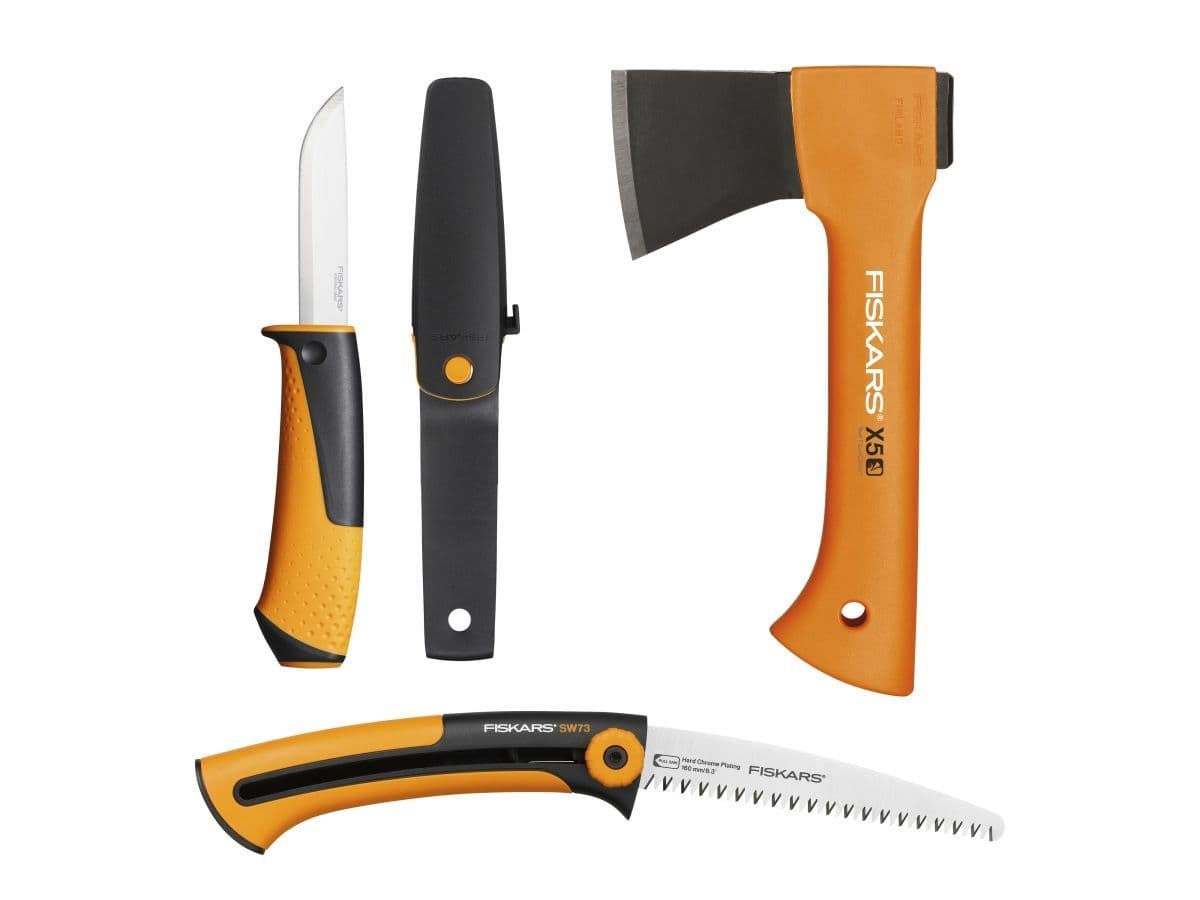 Туристический набор (топор+пила+нож) FISKARS - изображение 3