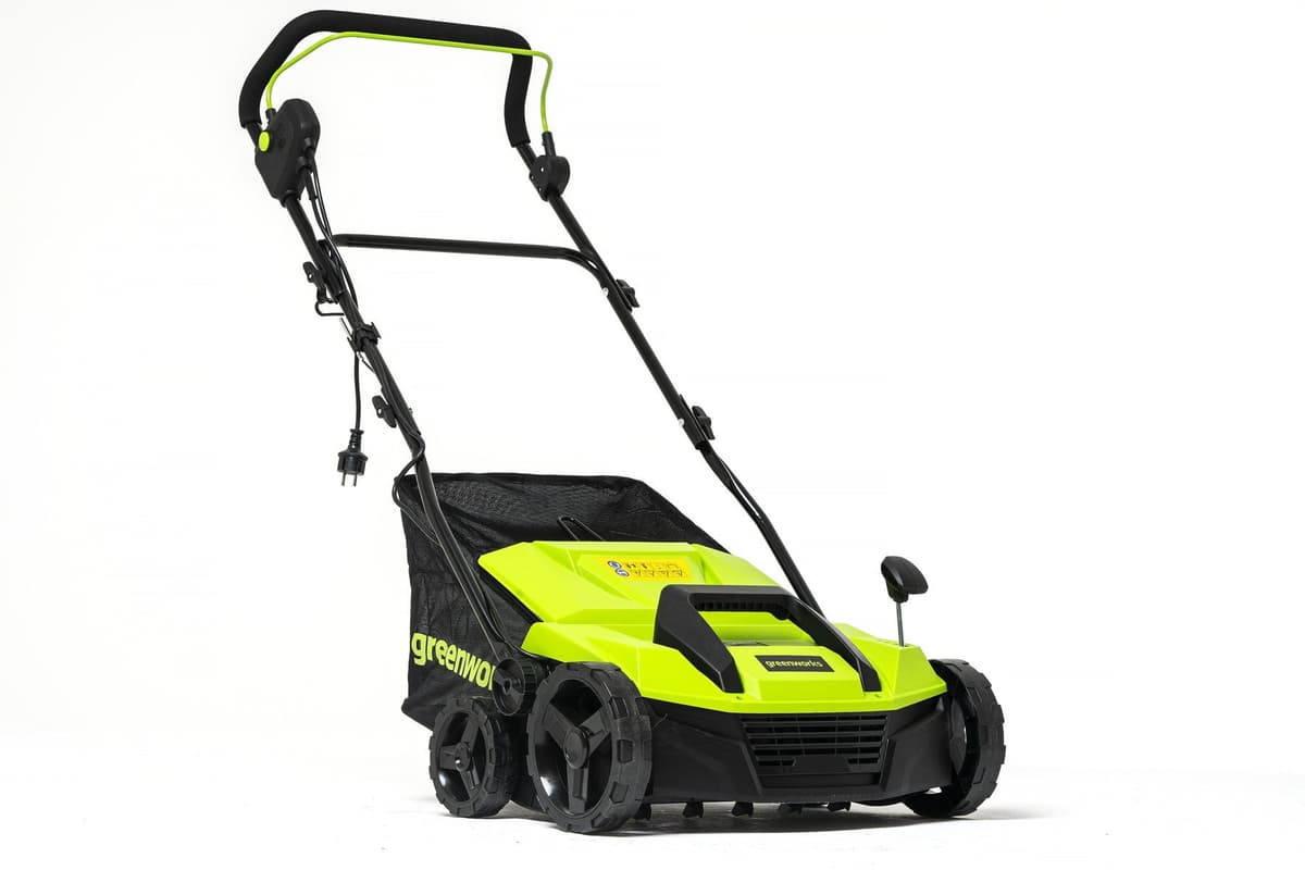 Аэратор-скарификатор электрический Greenworks GDT15, 1500 Вт - изображение 35