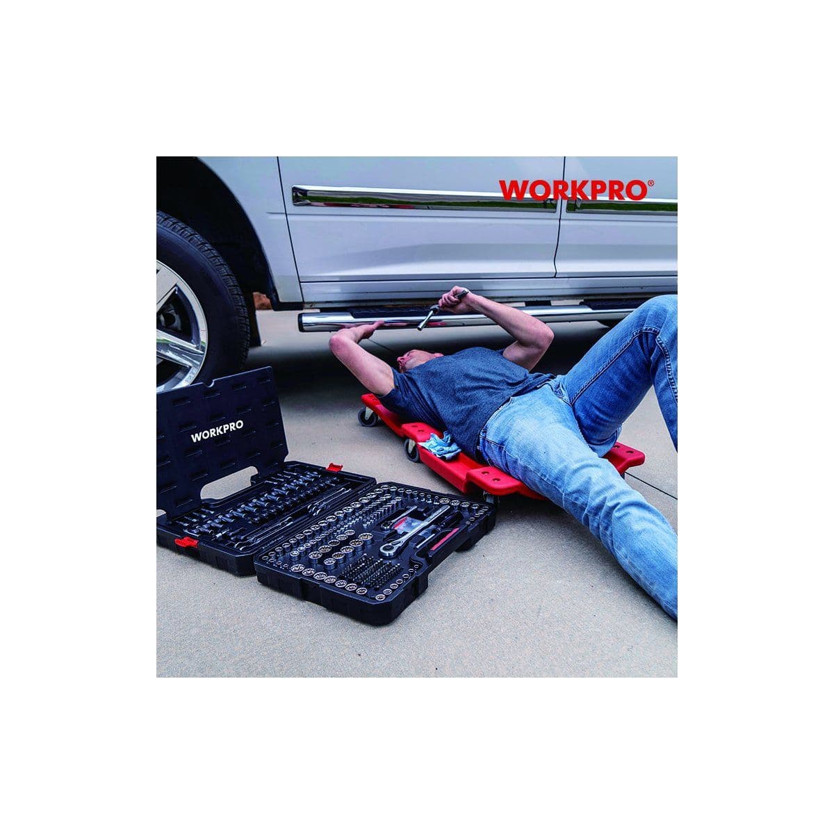 Набор инструментов 230пр. в кейсе WORKPRO Китай - изображение 15