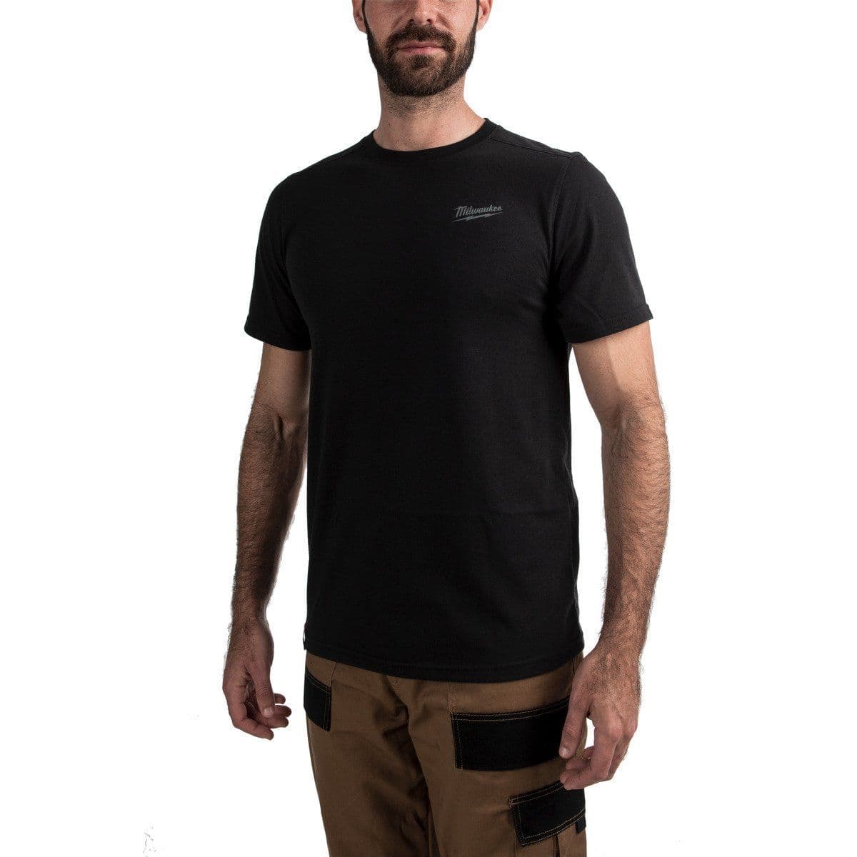 Футболка HYBRID-XXL, черная - изображение 4