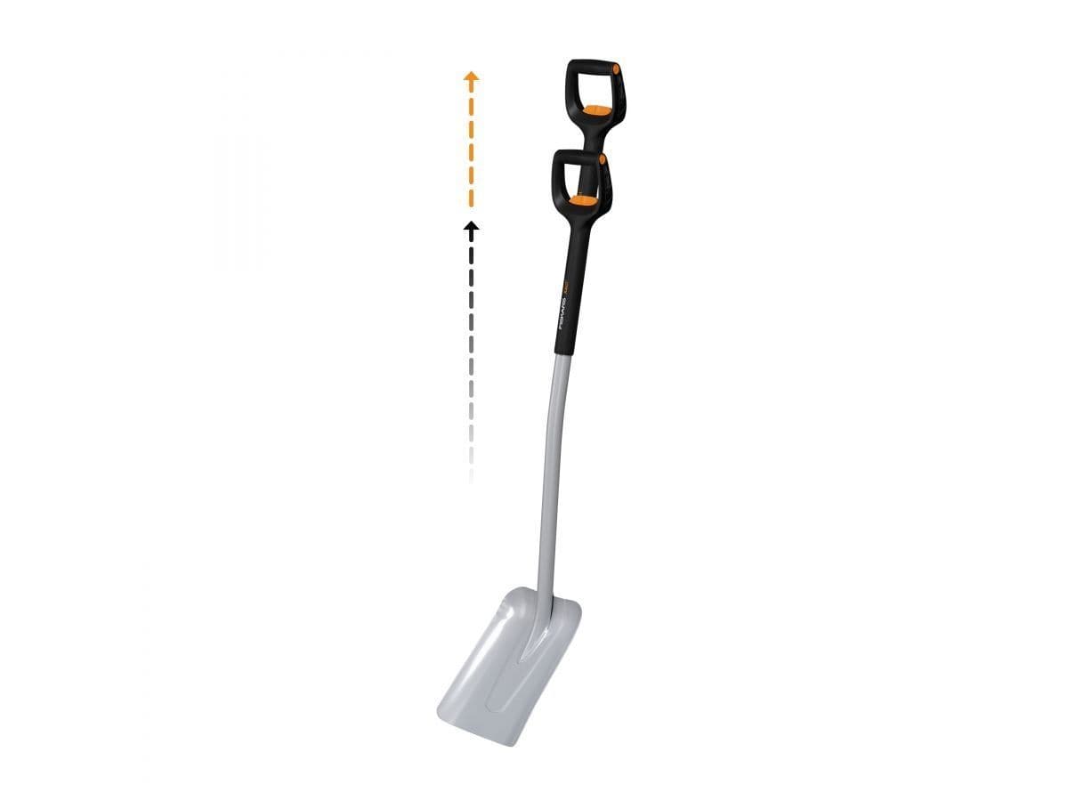 Лопата совковая телескопическая Xact FISKARS - изображение 4